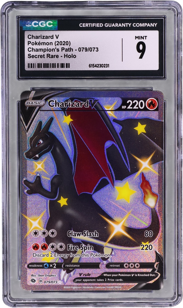 Charizard V [Secret Rare Holo]