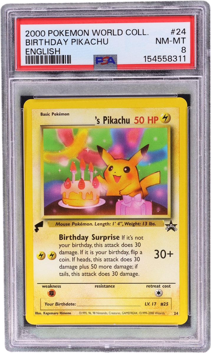 Birthday Pikachu [English]