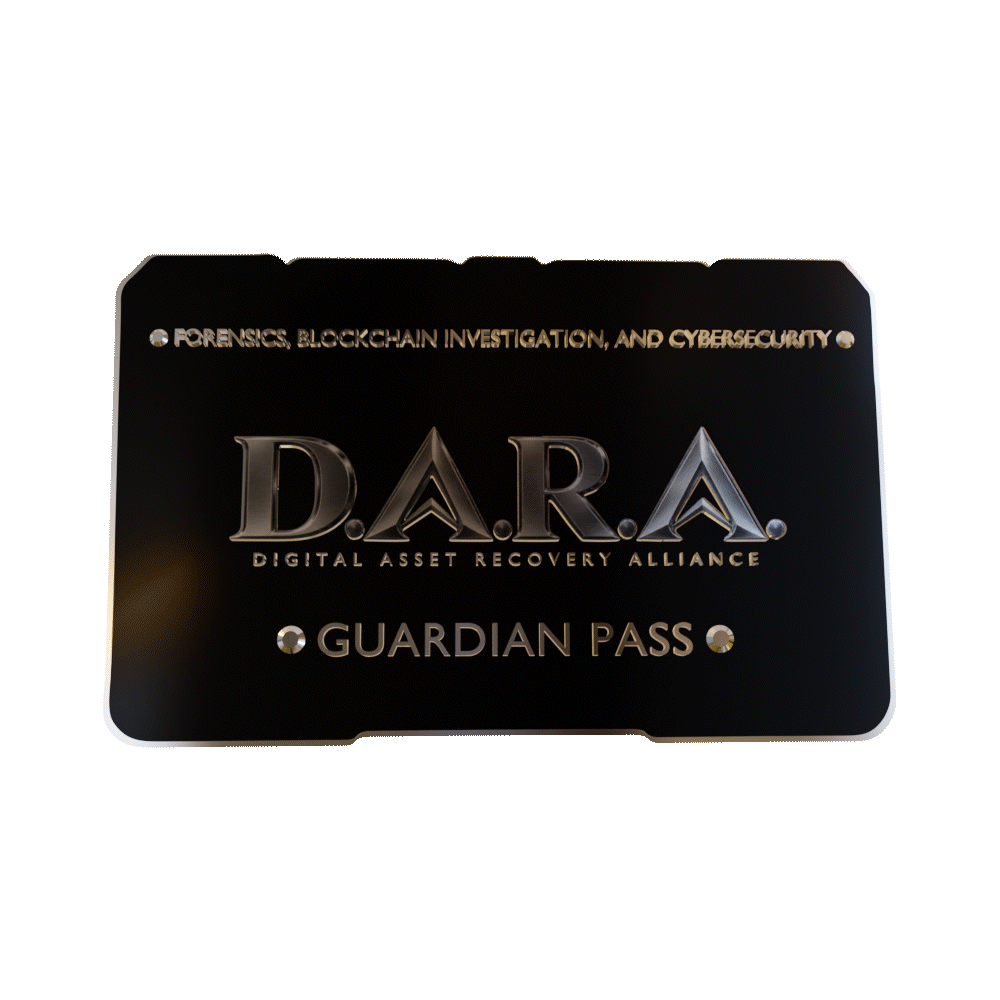 Original DARA GUARDIAN membership pass artwork