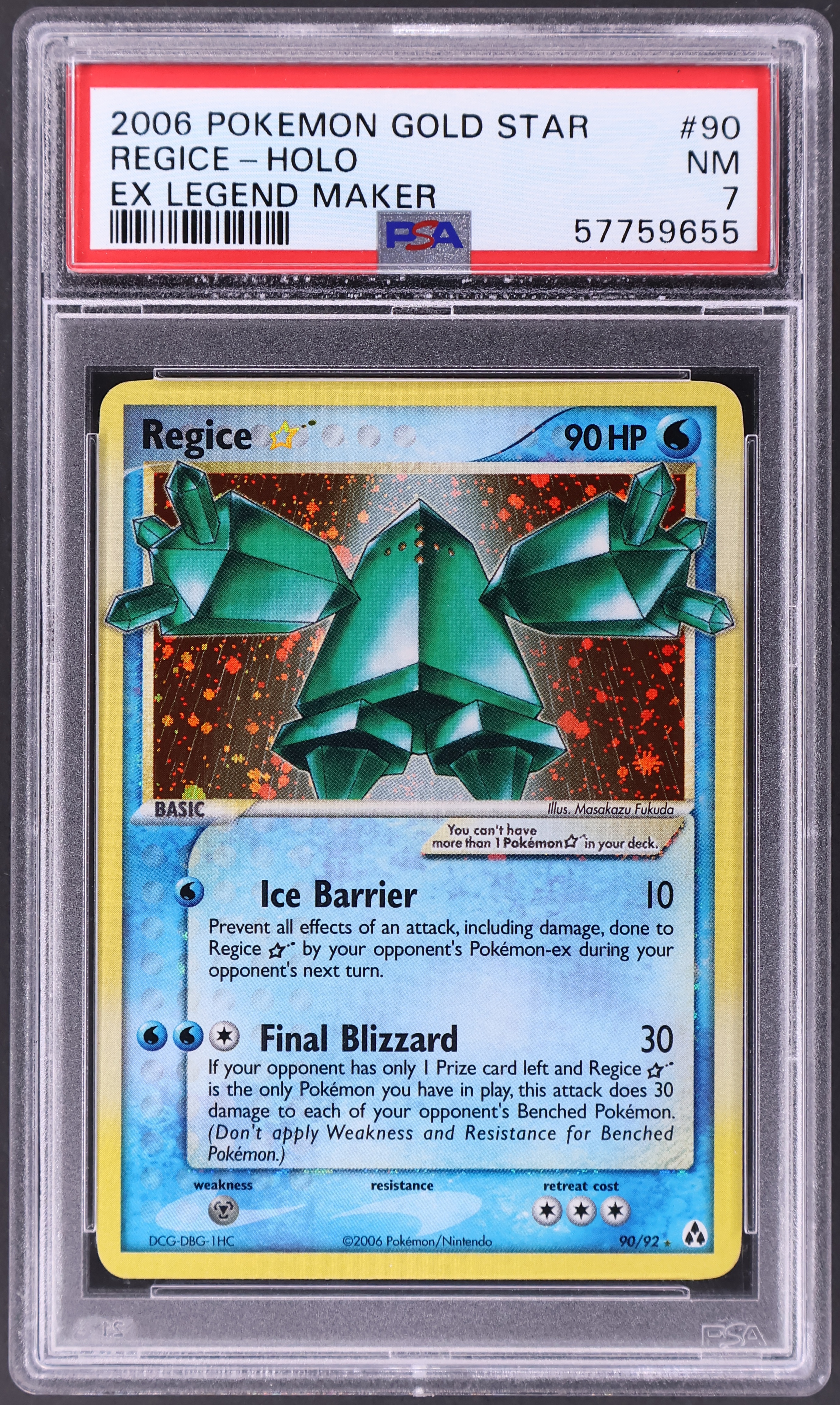 Regice-Holo