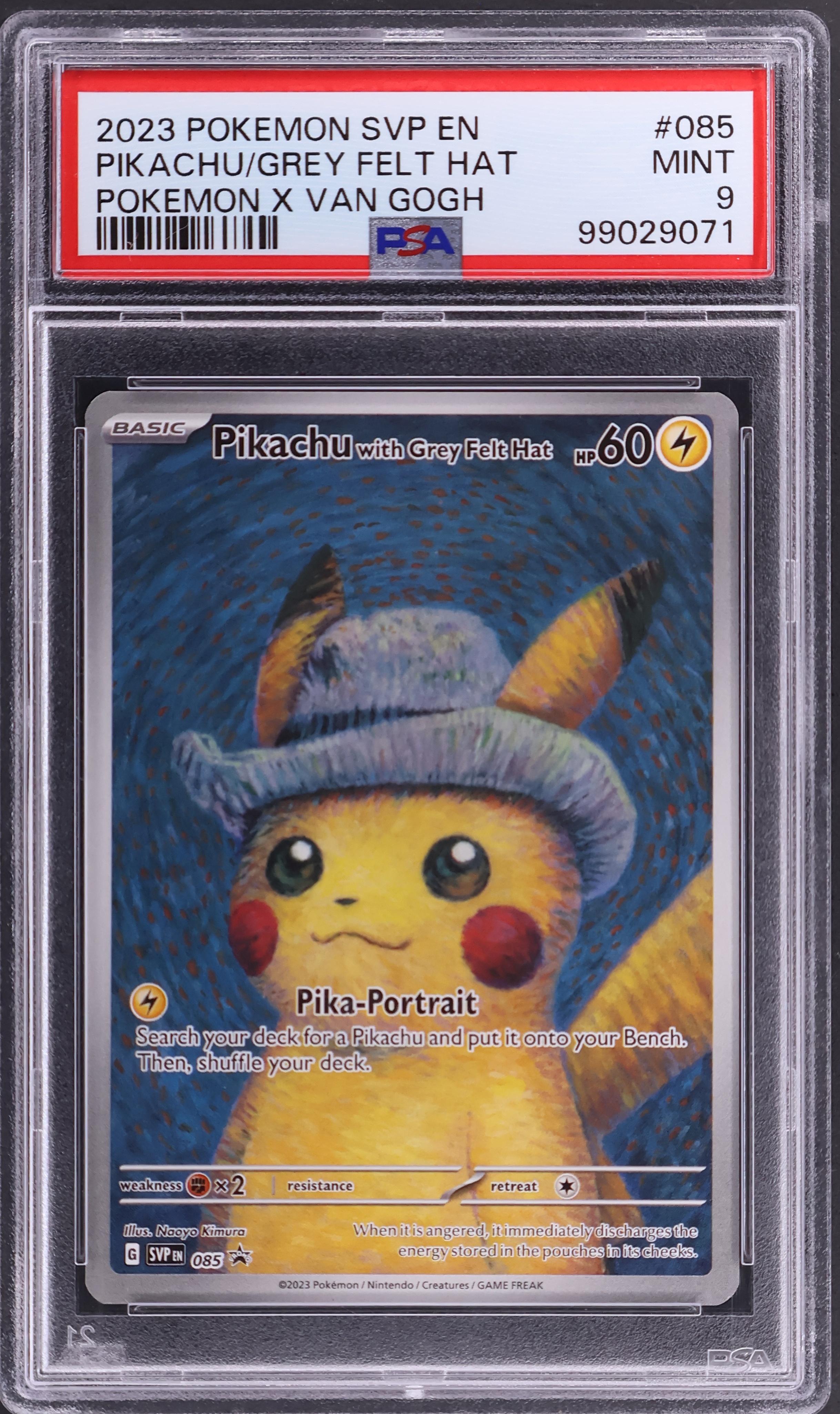 Pikachu with Grey Felt Hat
