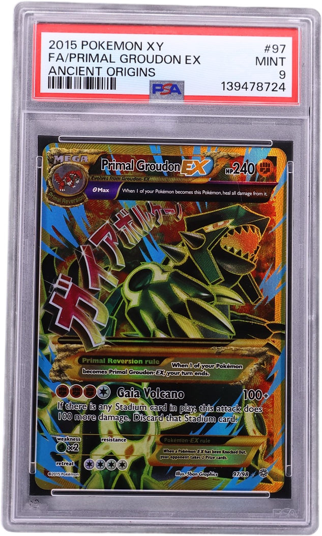 Full Art / Primal Groudon Ex
