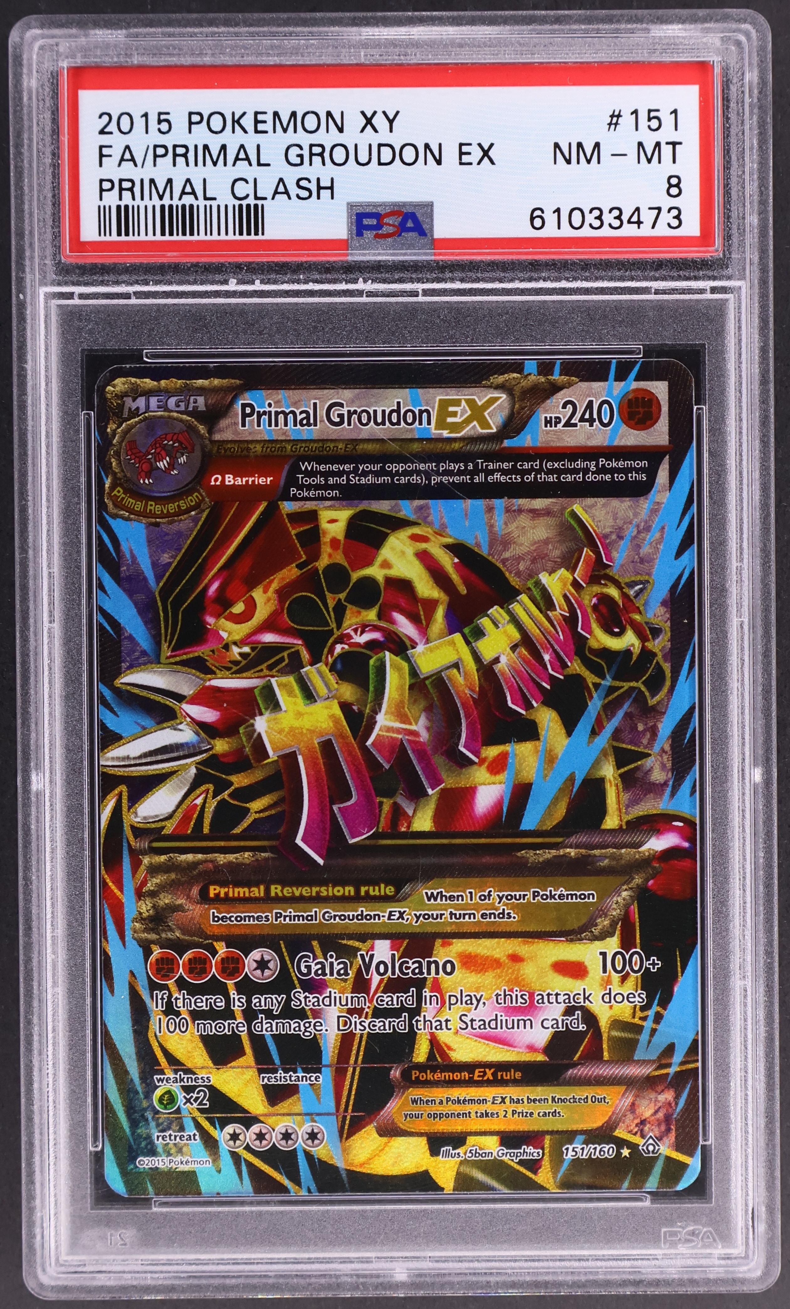 Full Art / Primal Groudon Ex