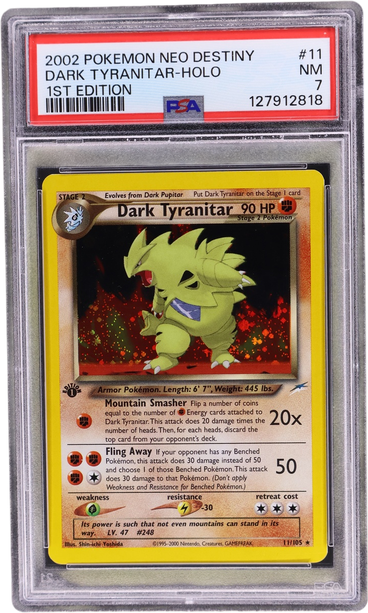 Dark Tyranitar-Holo [1st Edition]