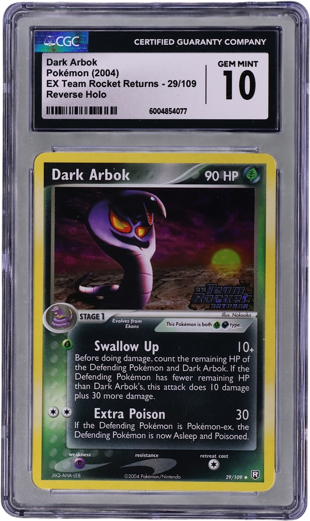 Dark Arbok [Reverse Holo]