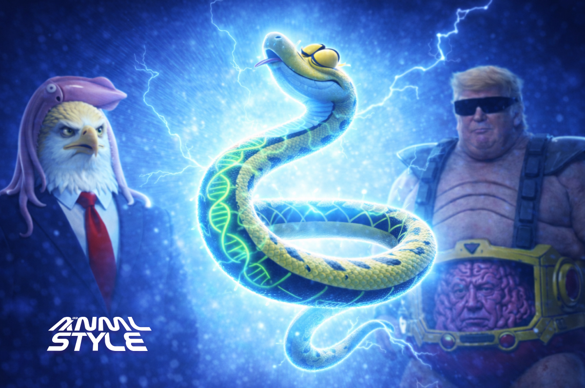 Blue Transcendance NFT on Algorand