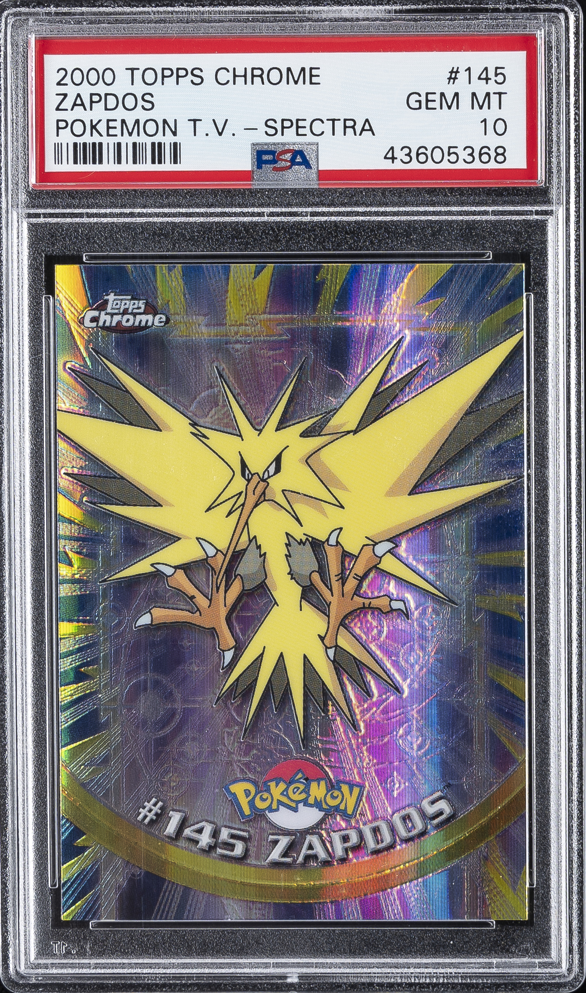 Topps Chrome-Zapdos-0016 NFT on Algorand