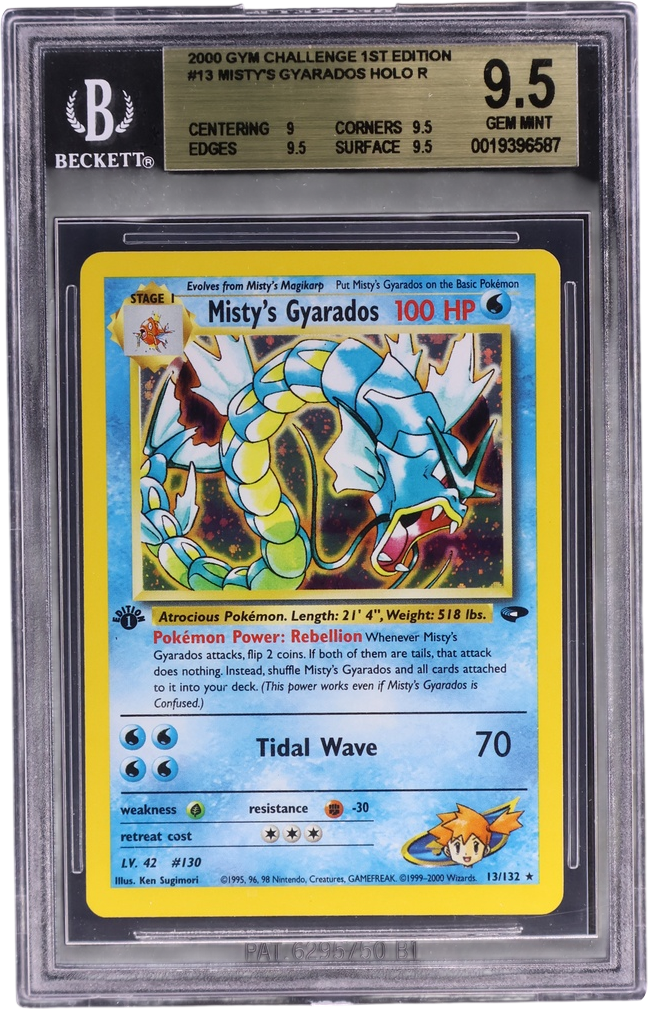 Misty's Gyarados HOLO R