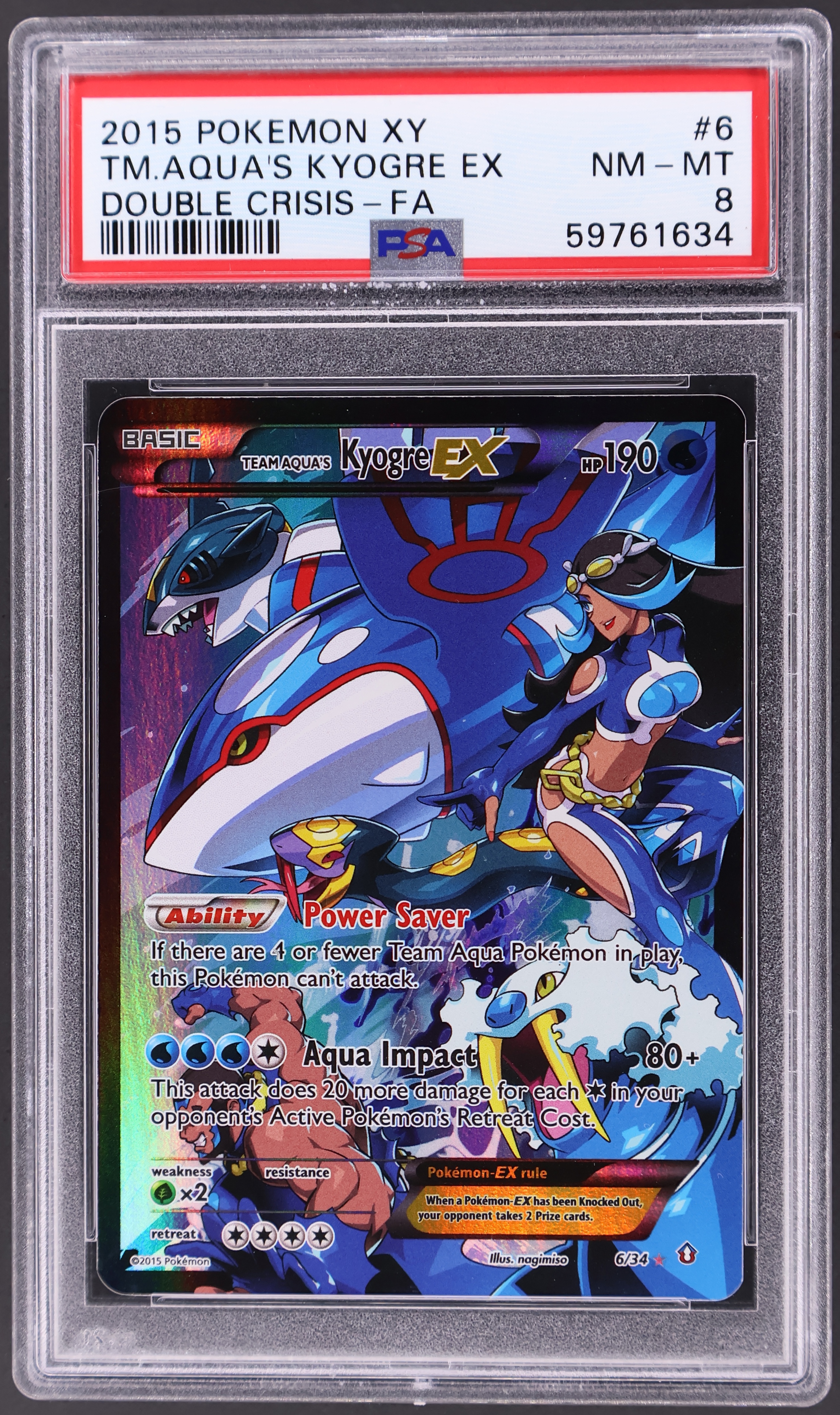 Full Art / Team Aqua's Kyogre Ex