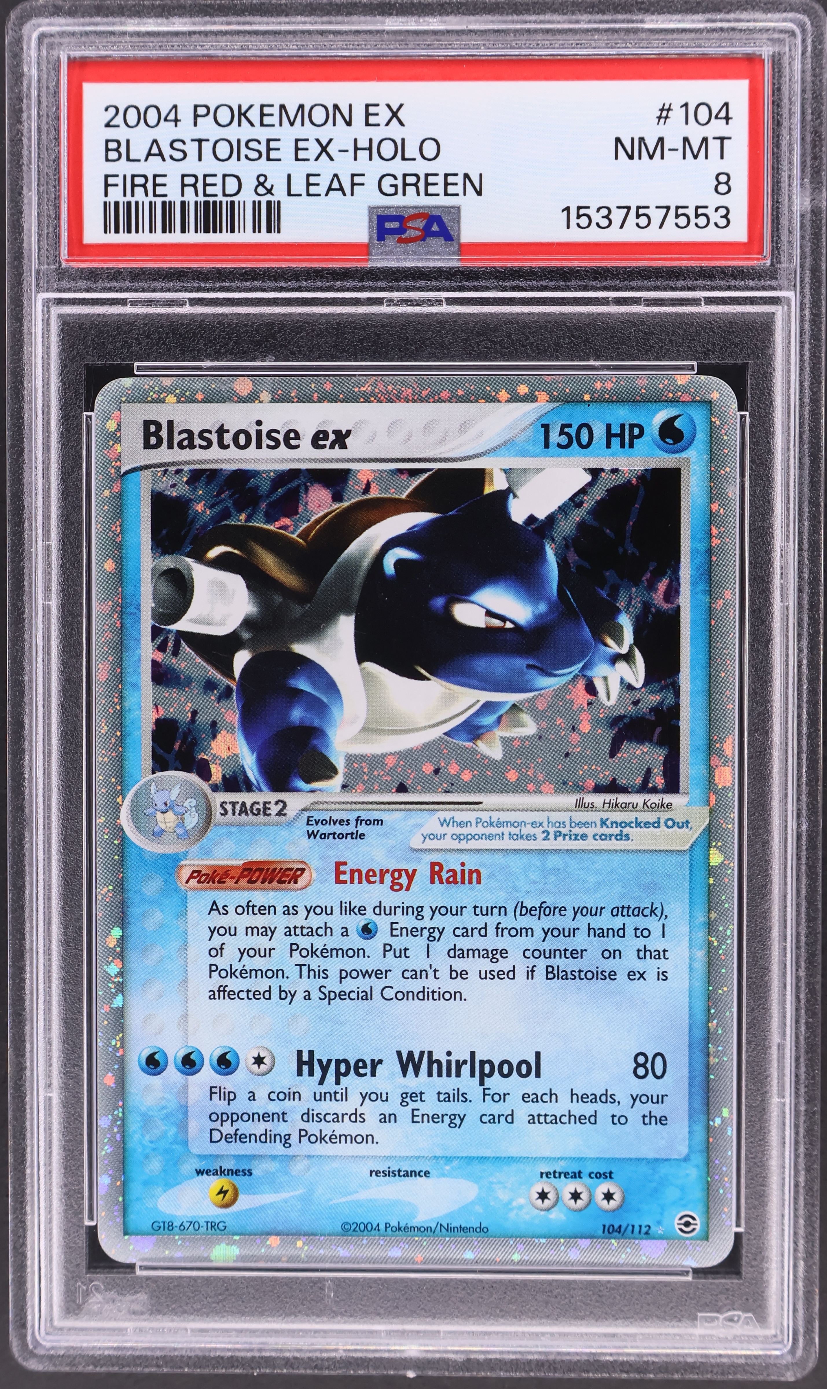 Blastoise Ex-Holo