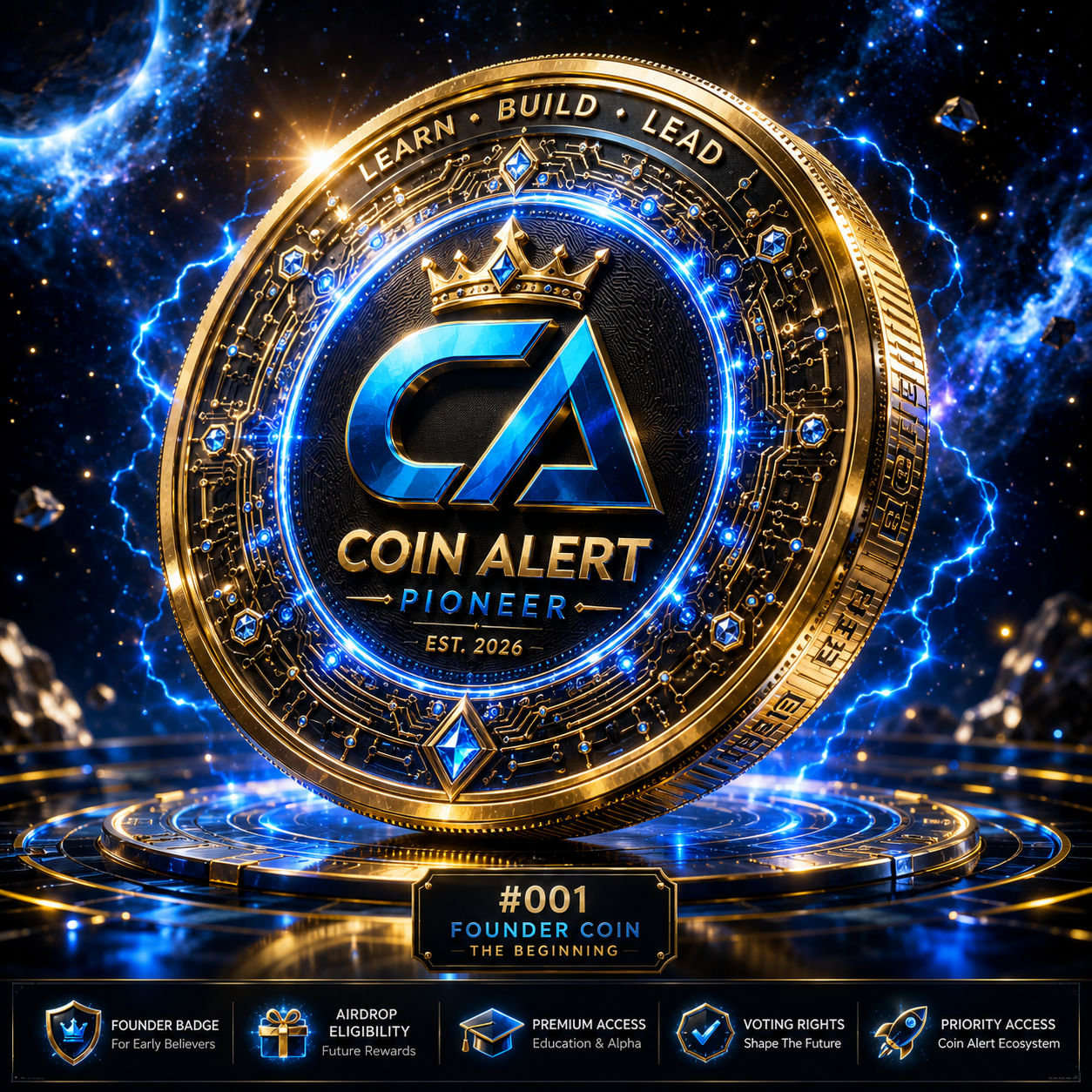 Coin Alert Pioneer Genesis NFT