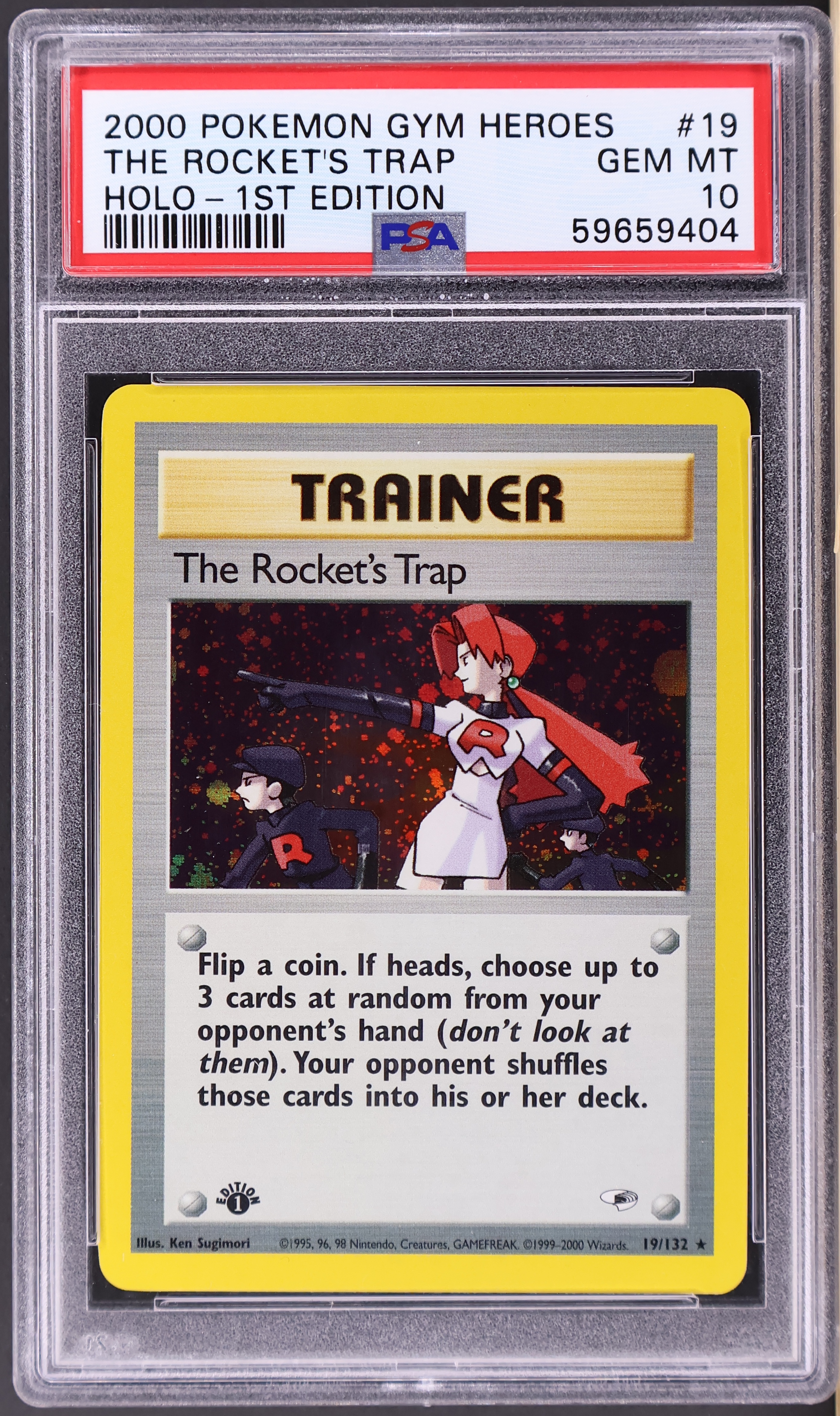 The Rocket's Trap [Holo-1st Edition]
