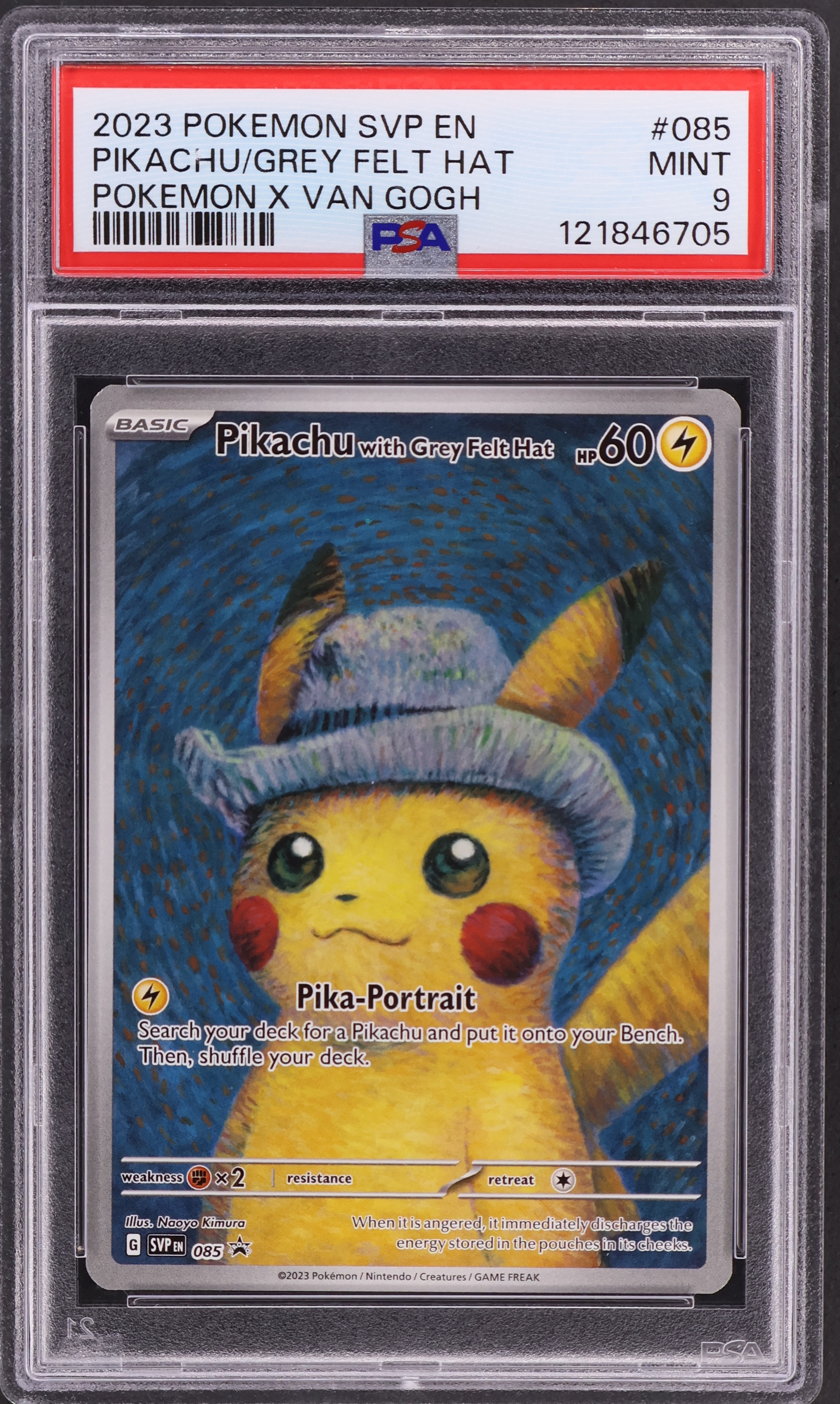 Pikachu with Grey Felt Hat