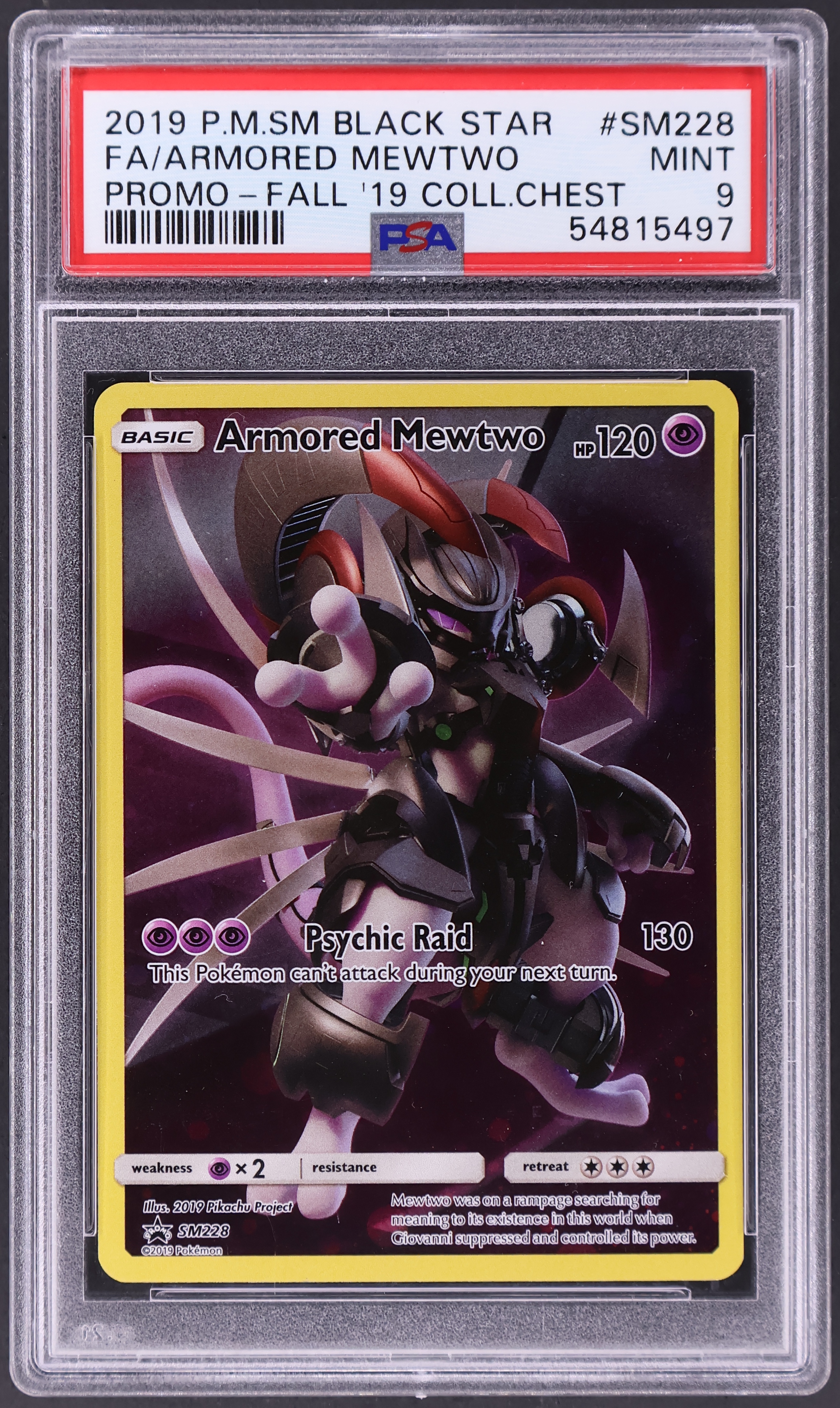 Full Art / Armored Mewtwo [Fall 2019 Collector Chest]